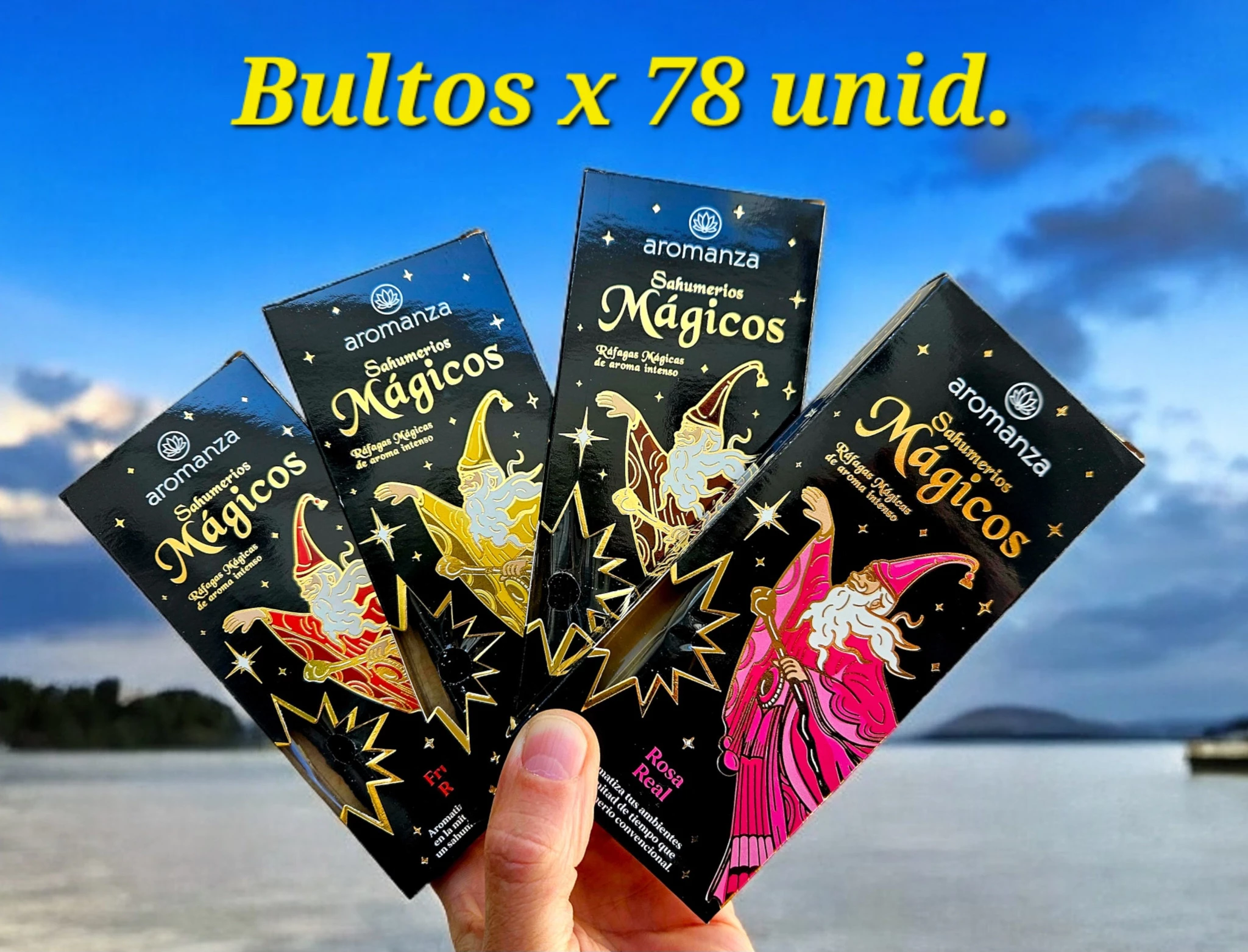 101UB - Sahumerios Magicos x 10 Bulto x 78