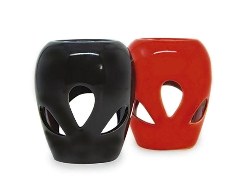 910A - Hornillo oval con hojas 9 cm
