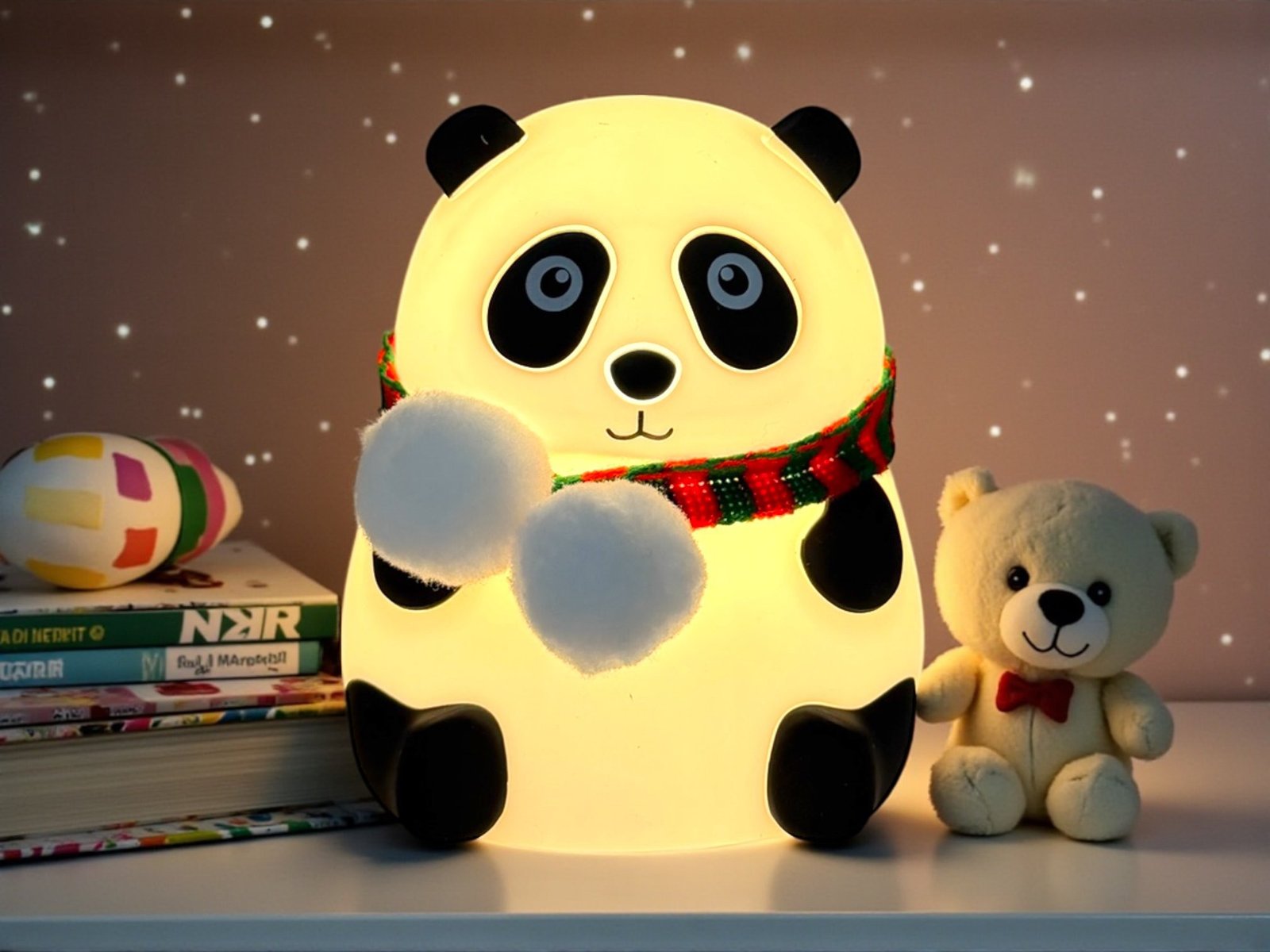 797 - Panda Luz Tactil 13,6 cm