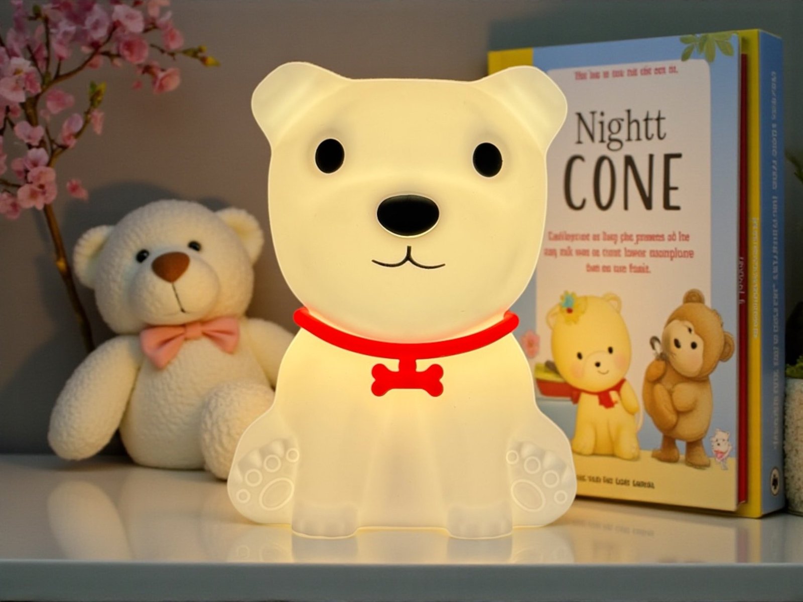 797A - Perrito Luz Tactil 16 cm