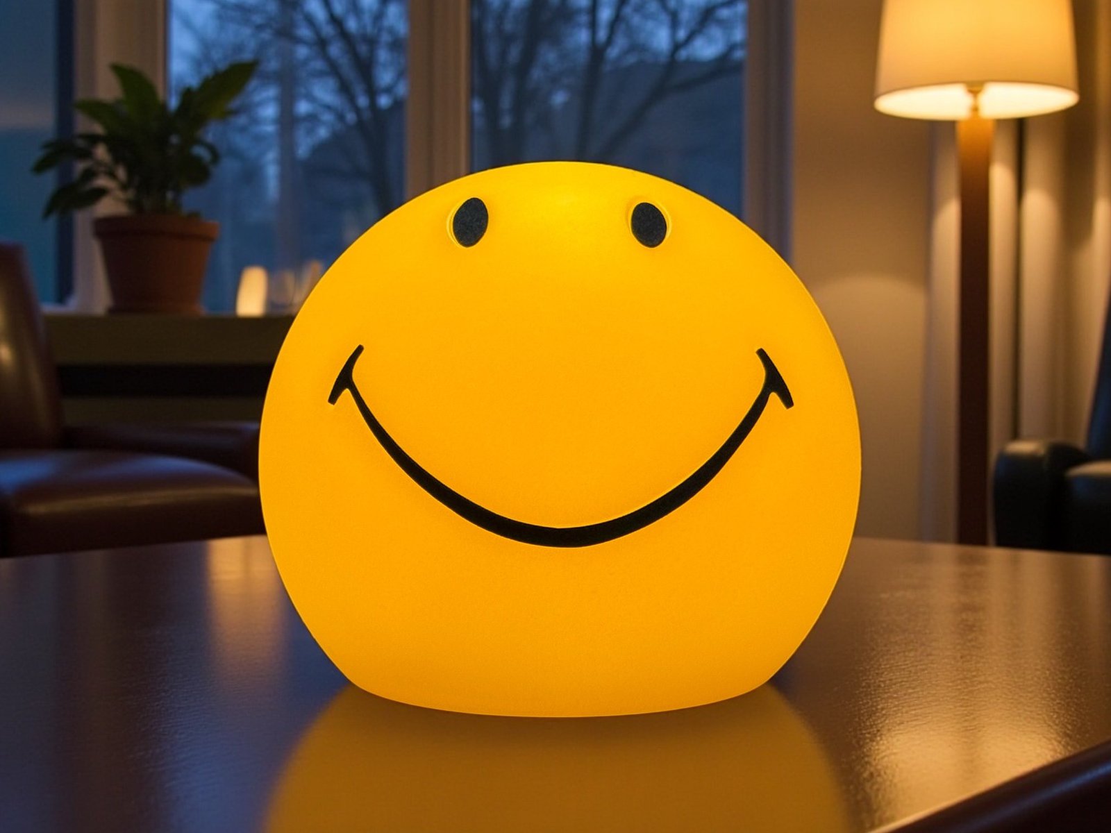 797E - Lampara Carita Feliz 15 cm USB