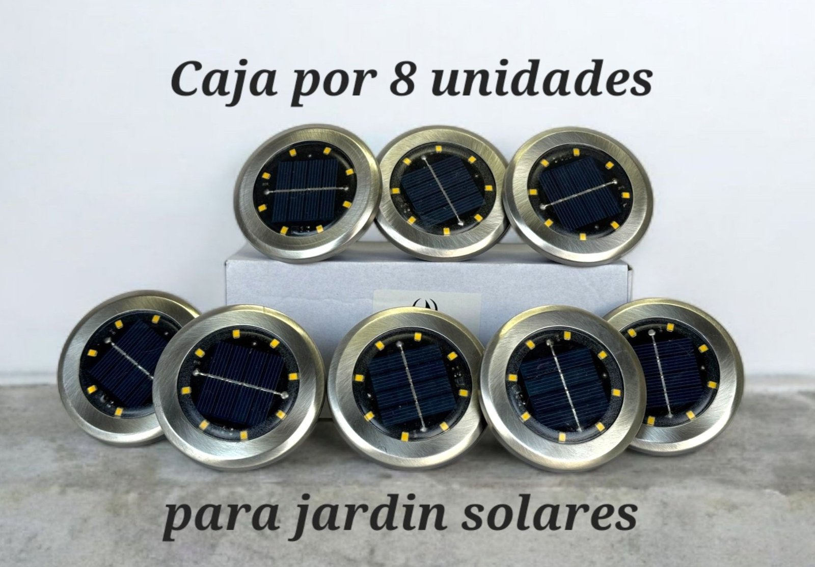 940Y - Luz Solar 7 cm Pack x 8 unidades