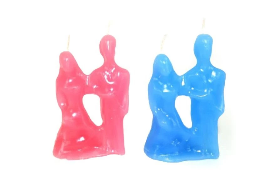 351 - Vela Pareja 10 x 6.5 cm