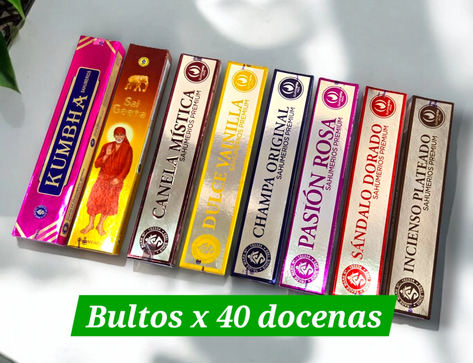 963DB - Masala Iluminarte India Bulto x 40 Doc.