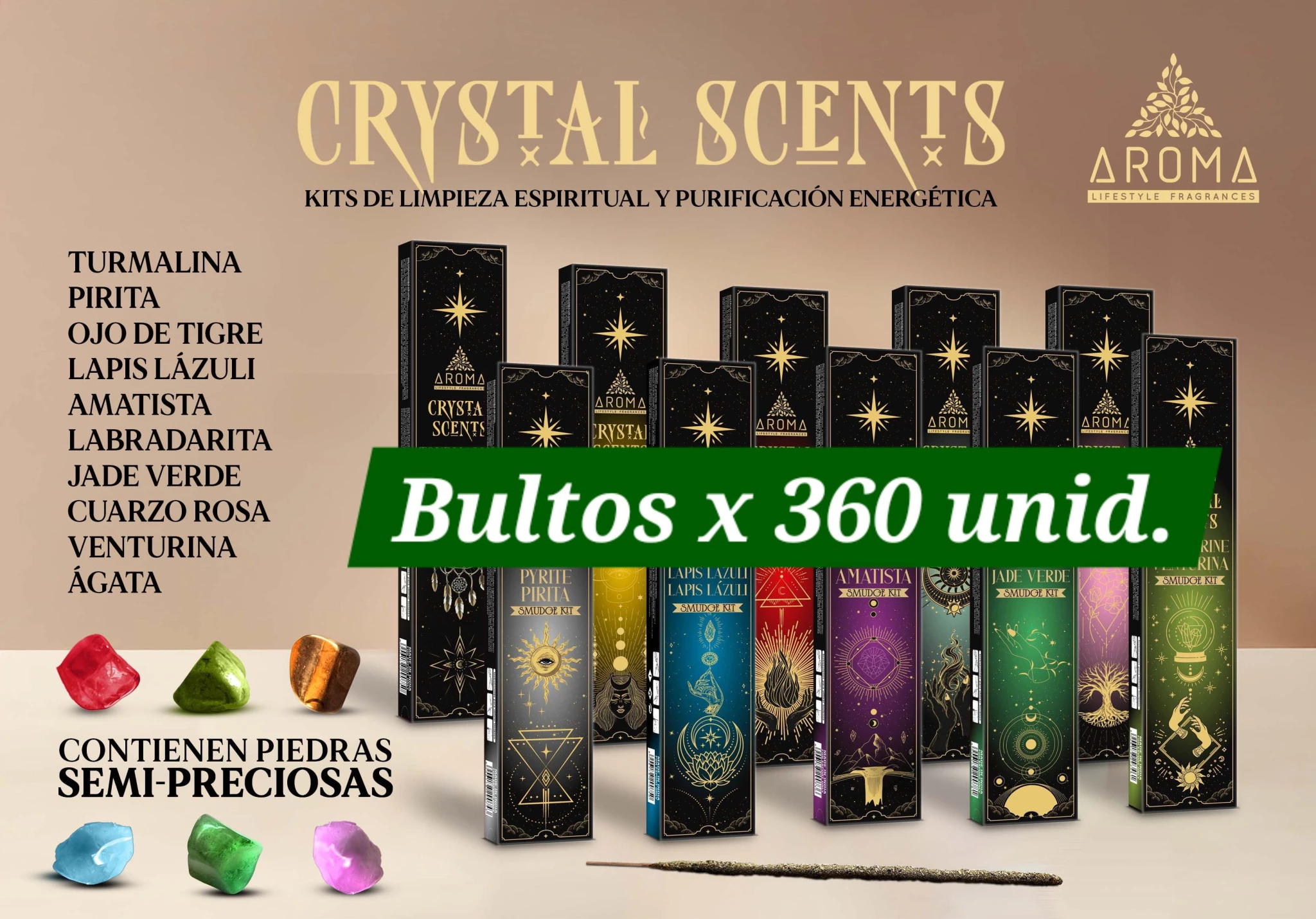 963KB - Crystal Scents Aroma x 8 V. Blto 360 u.