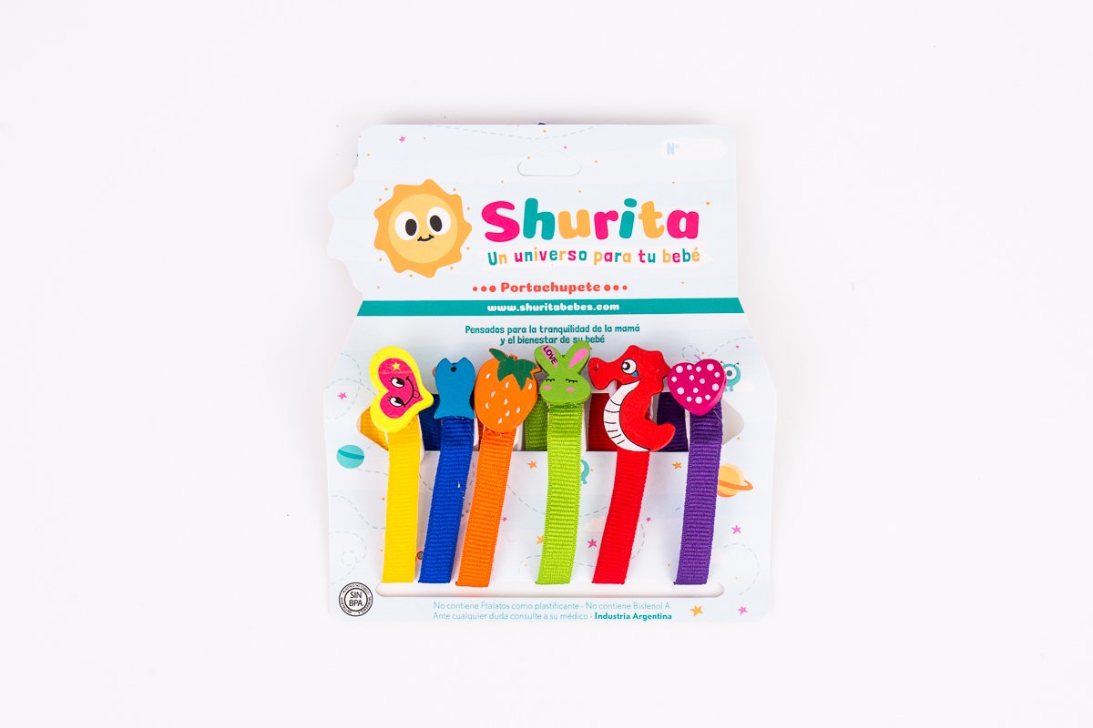 111 - Portachupete de colores por 6 unidades