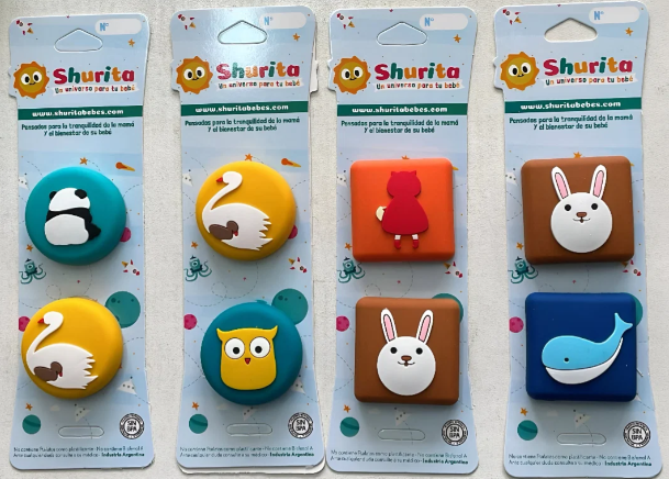 180 - Tope de puerta animalitos X2 unidades